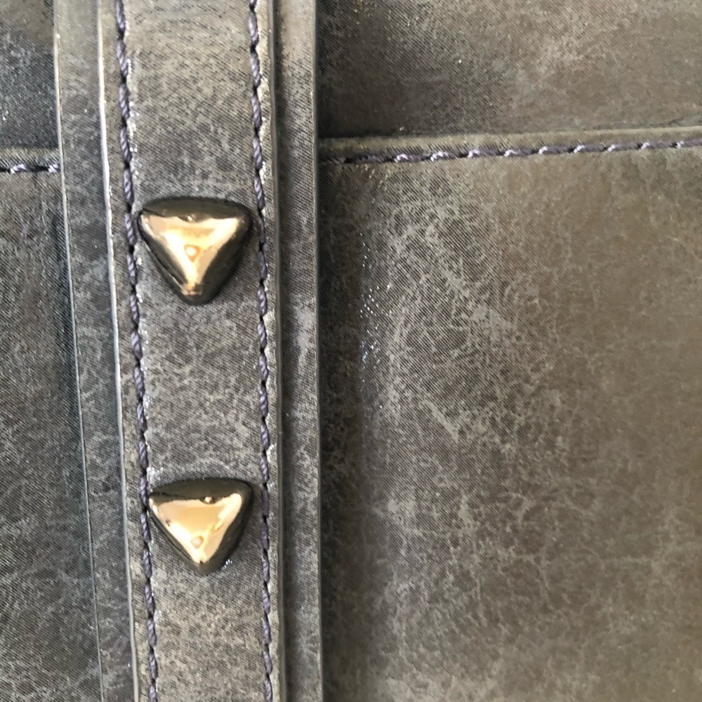 Botkier Navy Blue Medium Trigger Satchel - Picture 3 of 7